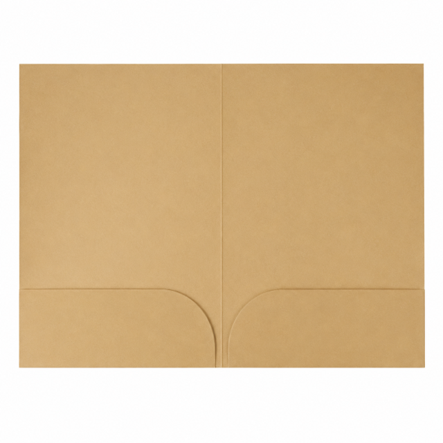 Two Pocket Paper Document Folder