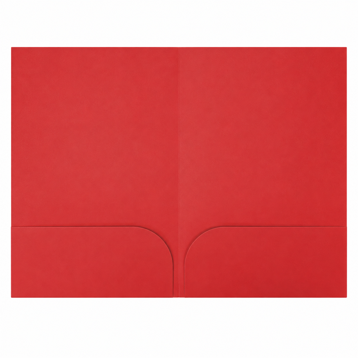 Two Pocket Paper Document Folder