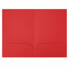 Two Pocket Paper Document Folder