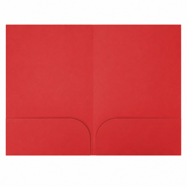Two Pocket Paper Document Folder
