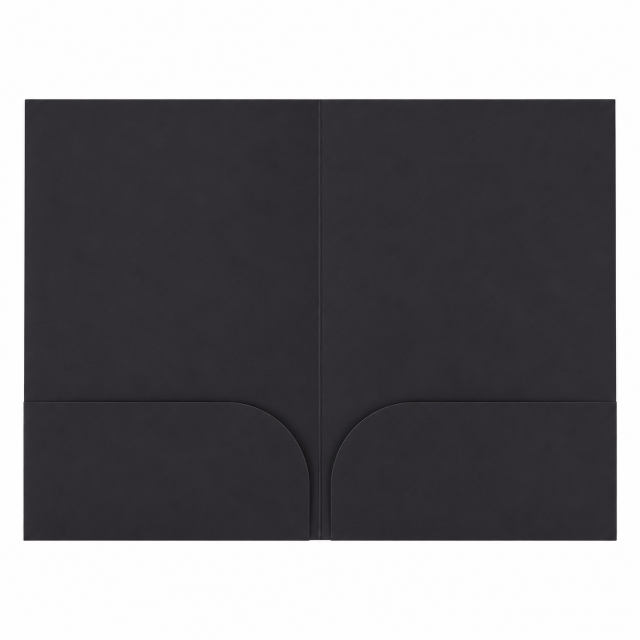 Two Pocket Paper Document Folder