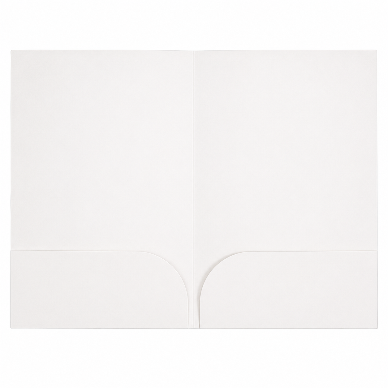 Two Pocket Paper Document Folder
