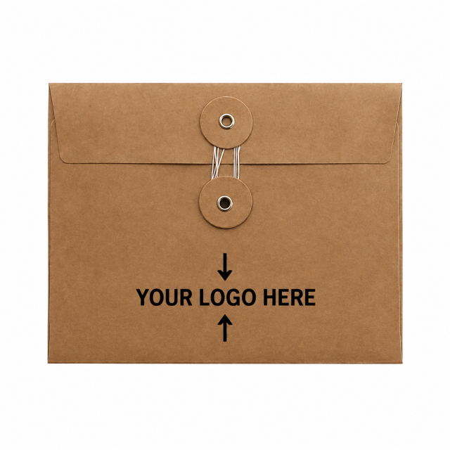 Vintage Paper Event Envelope With Elegant Classic Design