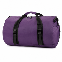 Water Resistant Compact Travel Duffel Bag With Adjustable Shoulder Strap