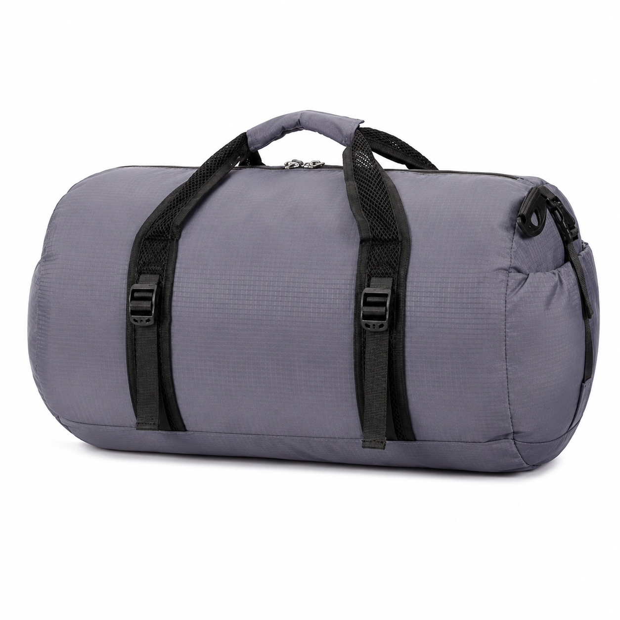 Water Resistant Compact Travel Duffel Bag With Adjustable Shoulder Strap