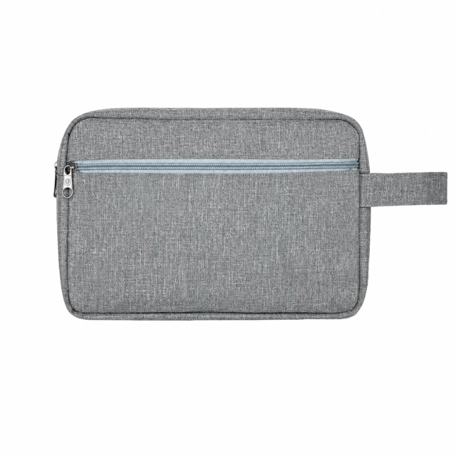 Waterproof 600D Polyester Travel Toiletry Bag With Handle