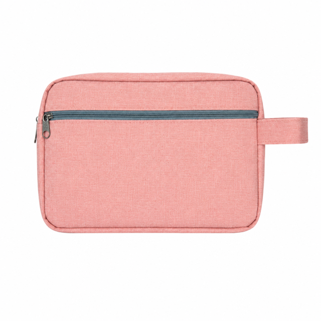 Waterproof 600D Polyester Travel Toiletry Bag With Handle