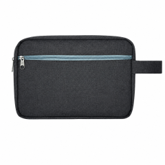 Waterproof 600D Polyester Travel Toiletry Bag With Handle