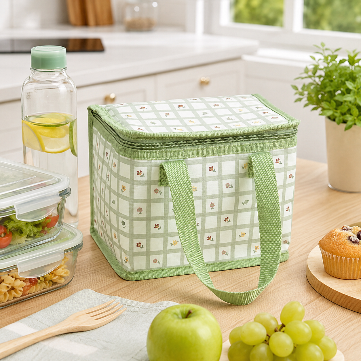 Waterproof Coated Non Woven Insulated Lunch Bag