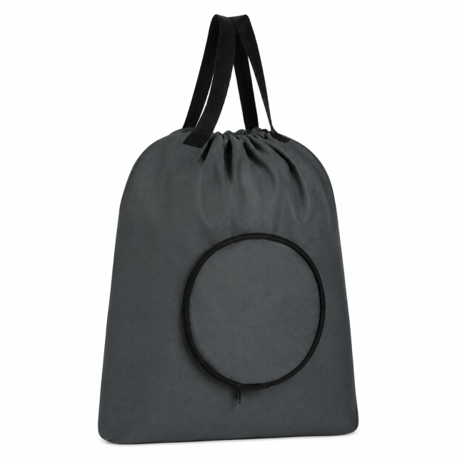 Waterproof Oxford Fabric Travel Laundry Bag With Drawstring Closure