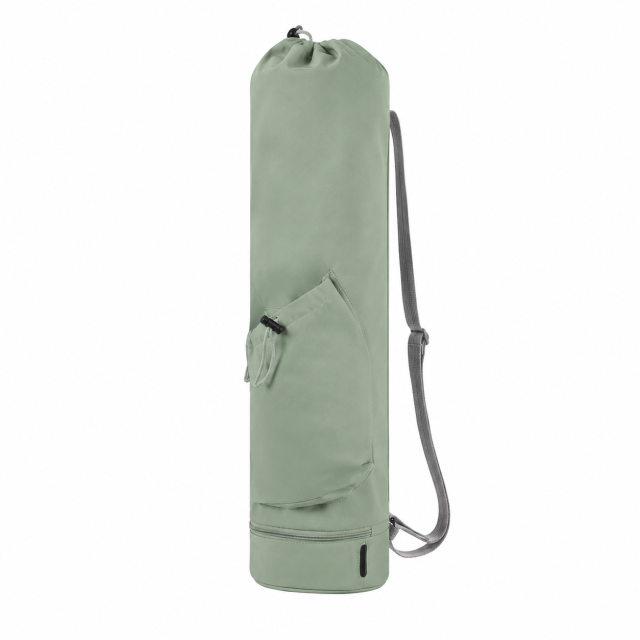 Waterproof Yoga Mat Bag With Wet Pocket And Drawstring Closure