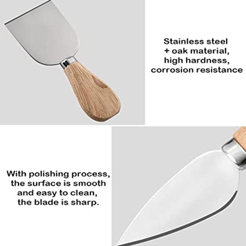 Wood Cheese Board Set