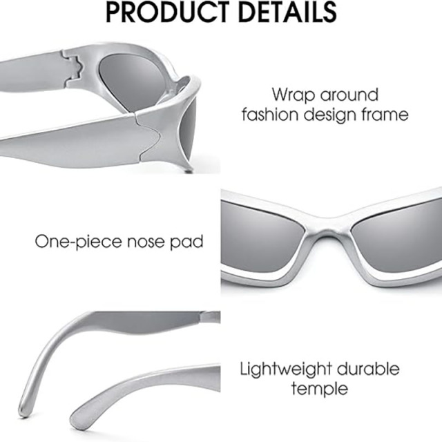 Wrap Around Street Fashion Sunglasses