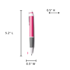 0.5mm Quick-Dry Retractable Ballpoint Pen
