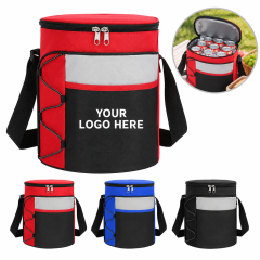 14-Can Collapsible Barrel Cooler With Shoulder Strap