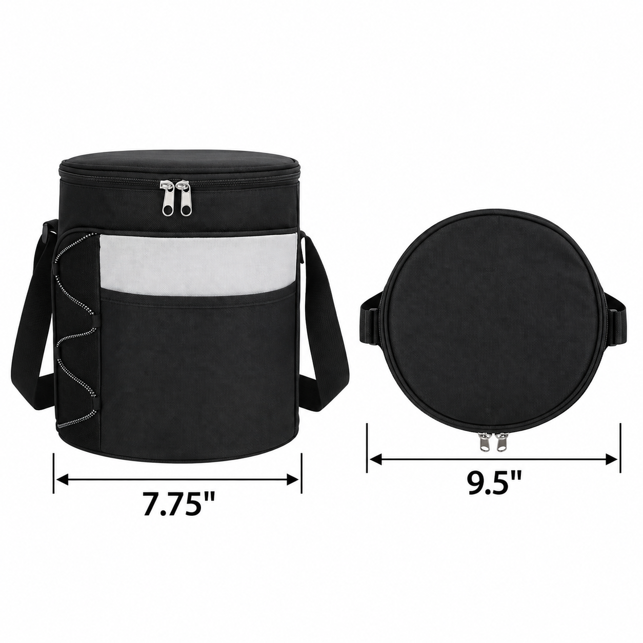 14-Can Collapsible Barrel Cooler With Shoulder Strap