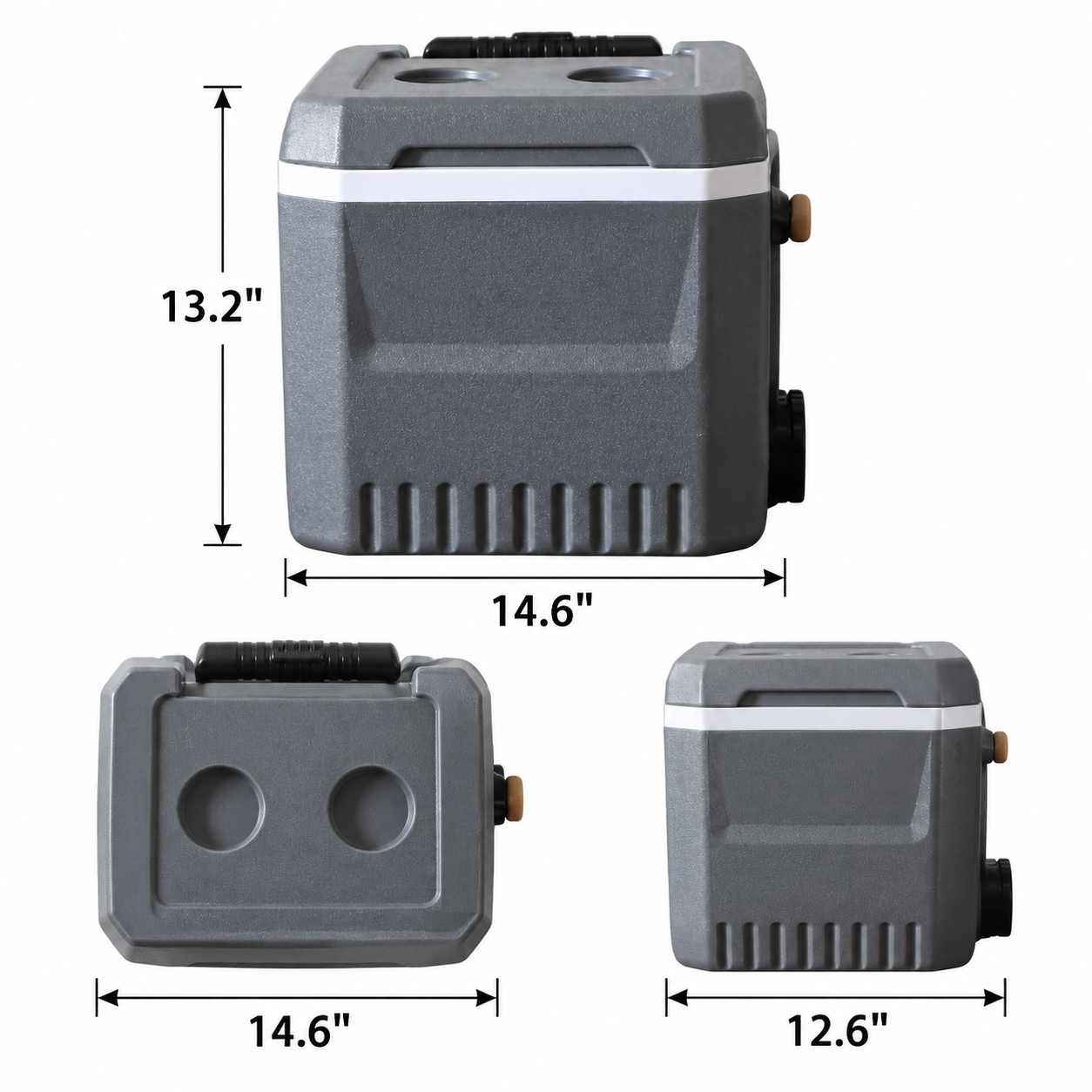 18L Wheeled Insulated Travel Cooler