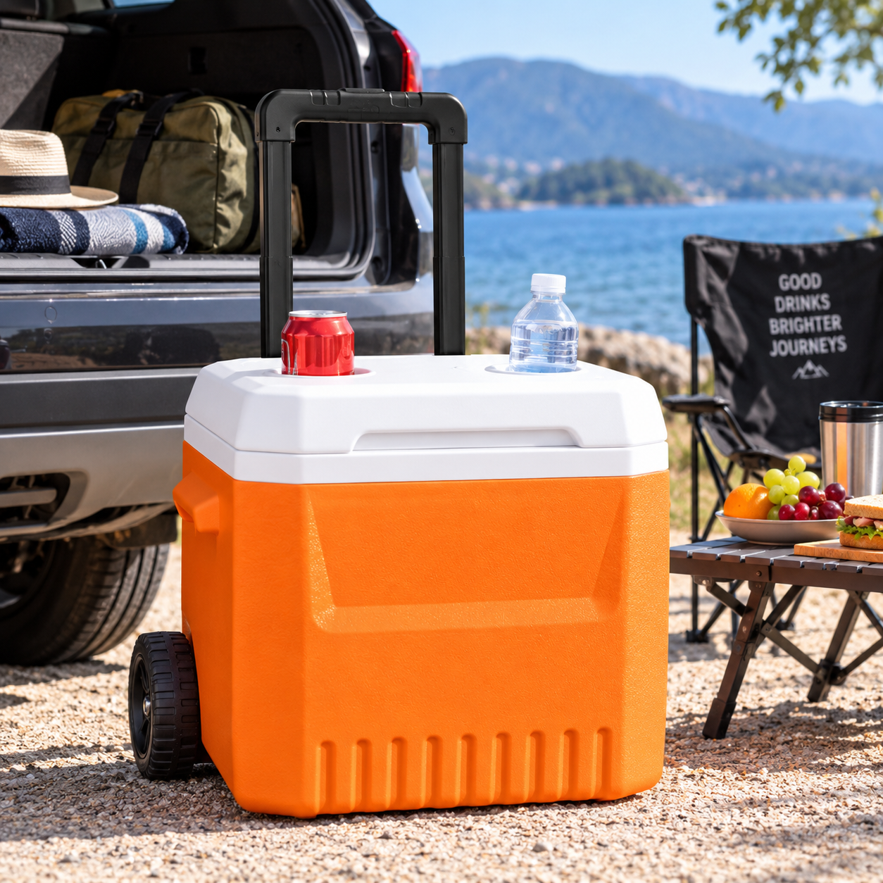 18L Wheeled Insulated Travel Cooler