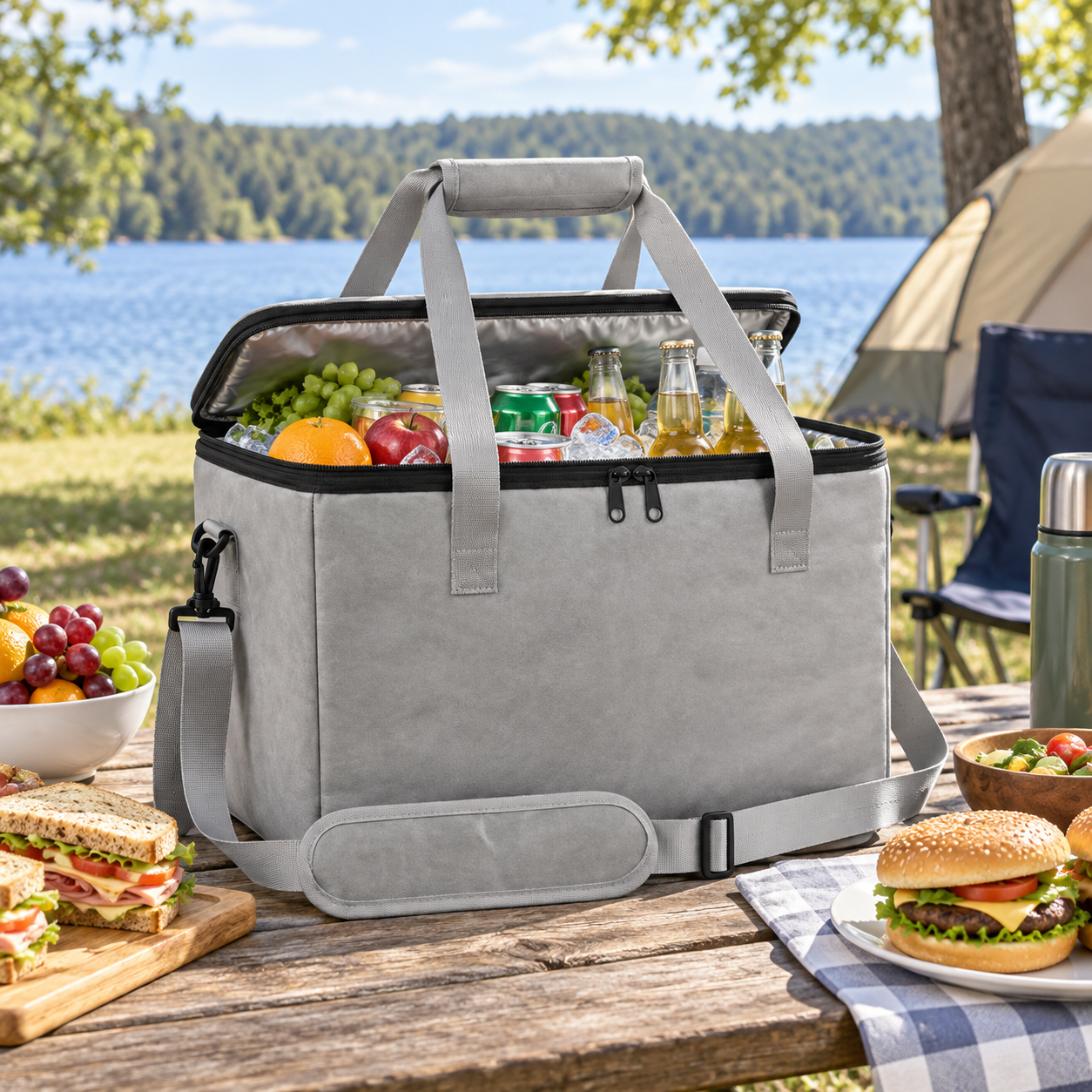 3-Layer Insulated Outdoor Cooler Bag