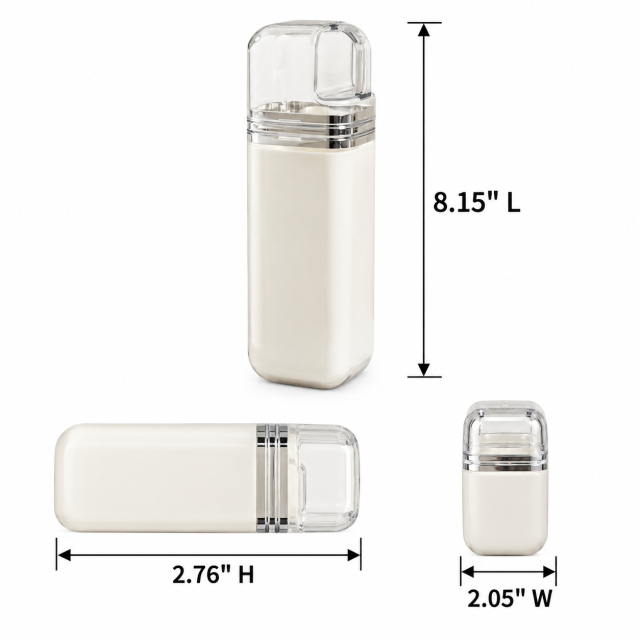 3-in-1 Double-Layer Portable Toothbrush Holder Set
