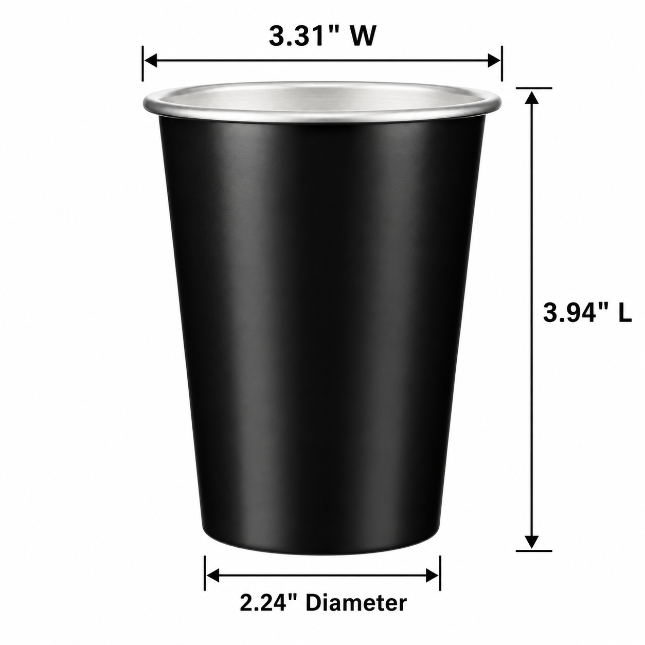 304 Stainless Steel Cold Drink Cup