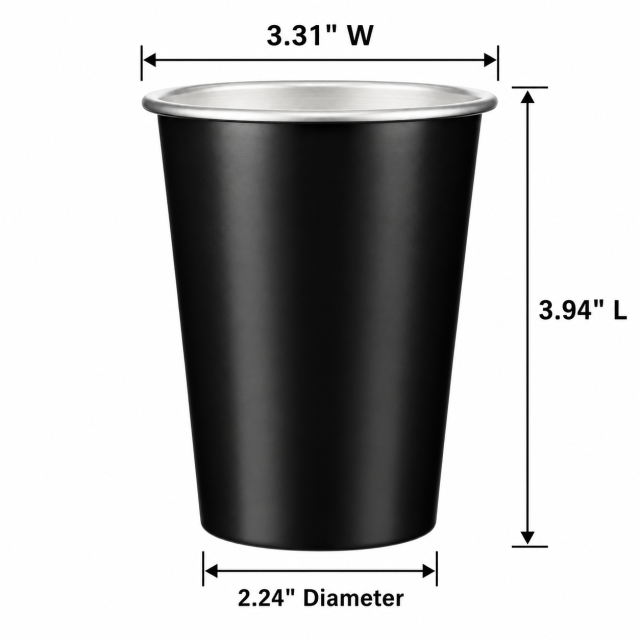 304 Stainless Steel Cold Drink Cup