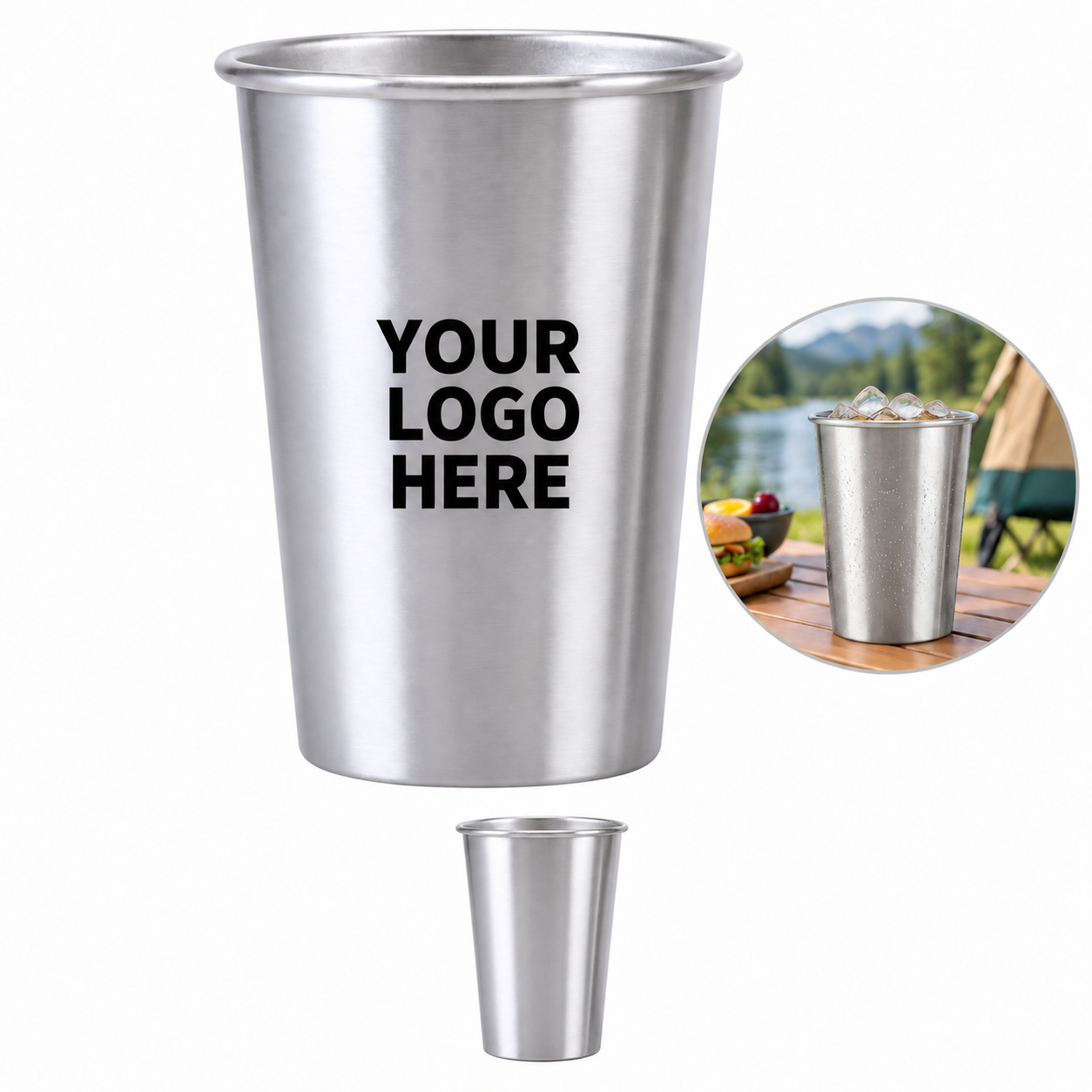 304 Stainless Steel Cold Drink Tumbler