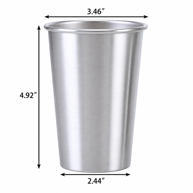 304 Stainless Steel Cold Drink Tumbler