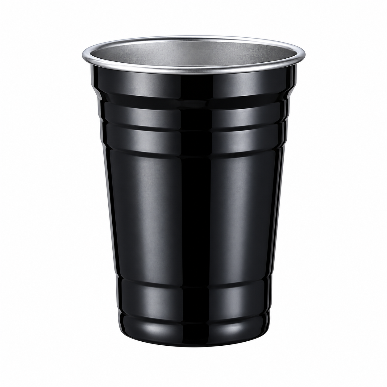 550 ml Stainless Steel Conical Tumbler With Lid And Straw