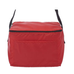 6-Can Insulated Polyester Cooler Lunch Bag
