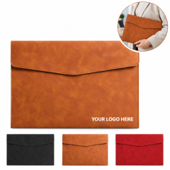 A4 PU Leather Magnetic Flap Document Portfolio
