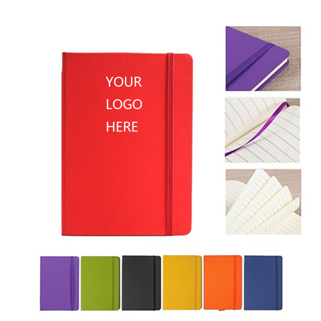 A5 Soft-Touch PU Lined Journal Notebook