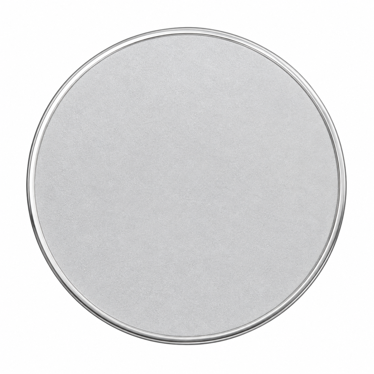 Blank Solid Iron Engraving Coin Tag