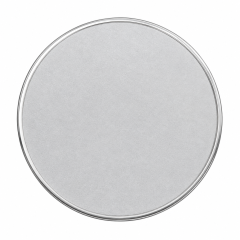 Blank Solid Iron Engraving Coin Tag