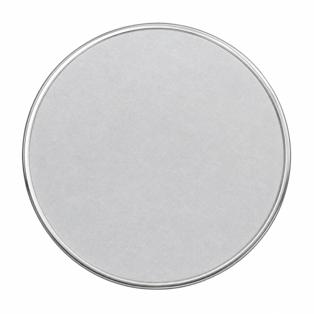 Blank Solid Iron Engraving Coin Tag