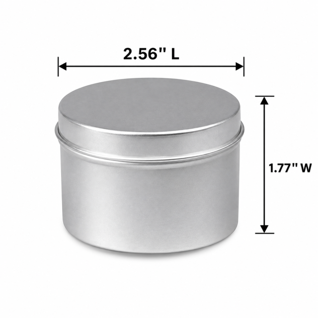 Compact Airtight Steel Storage Container