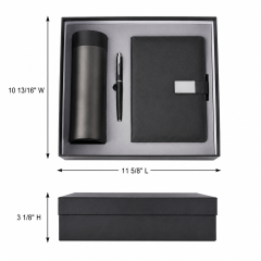 Corporate Office Gift Set with Insulated Bottle, Notebook & Pen