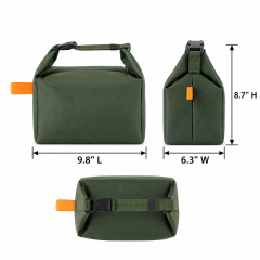 Double-Layer Insulated Lunch Tote