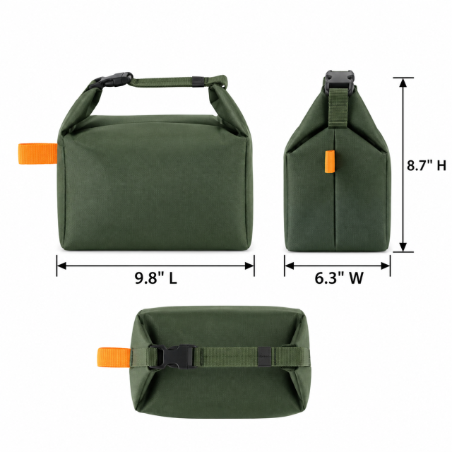 Double-Layer Insulated Lunch Tote