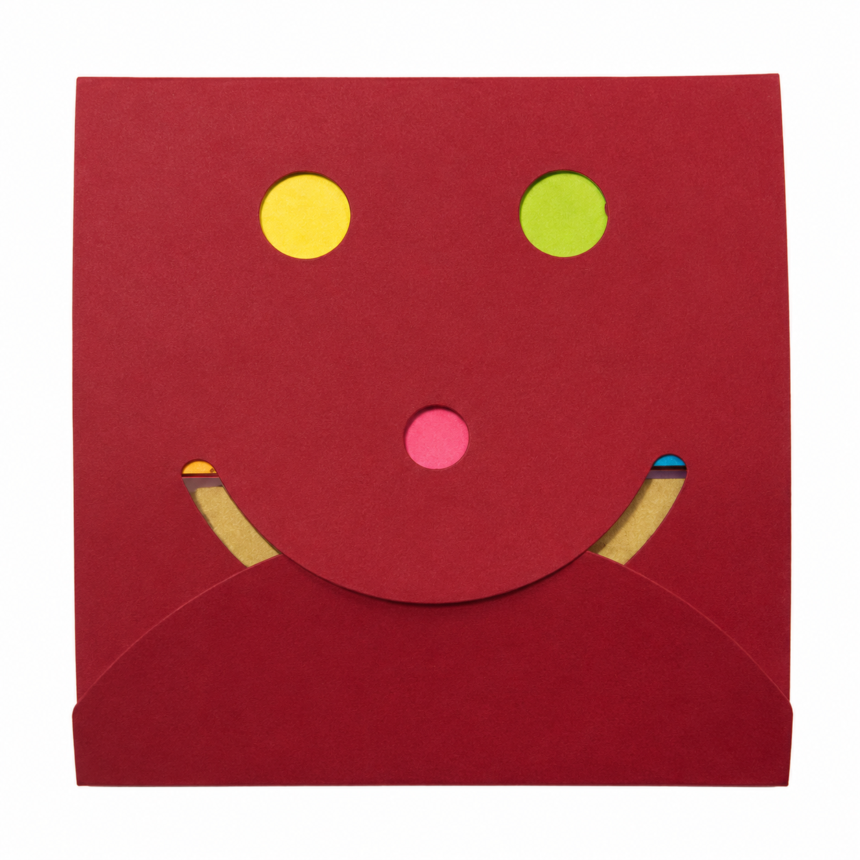 Eco-Friendly Smiley Face Sticky Note Set