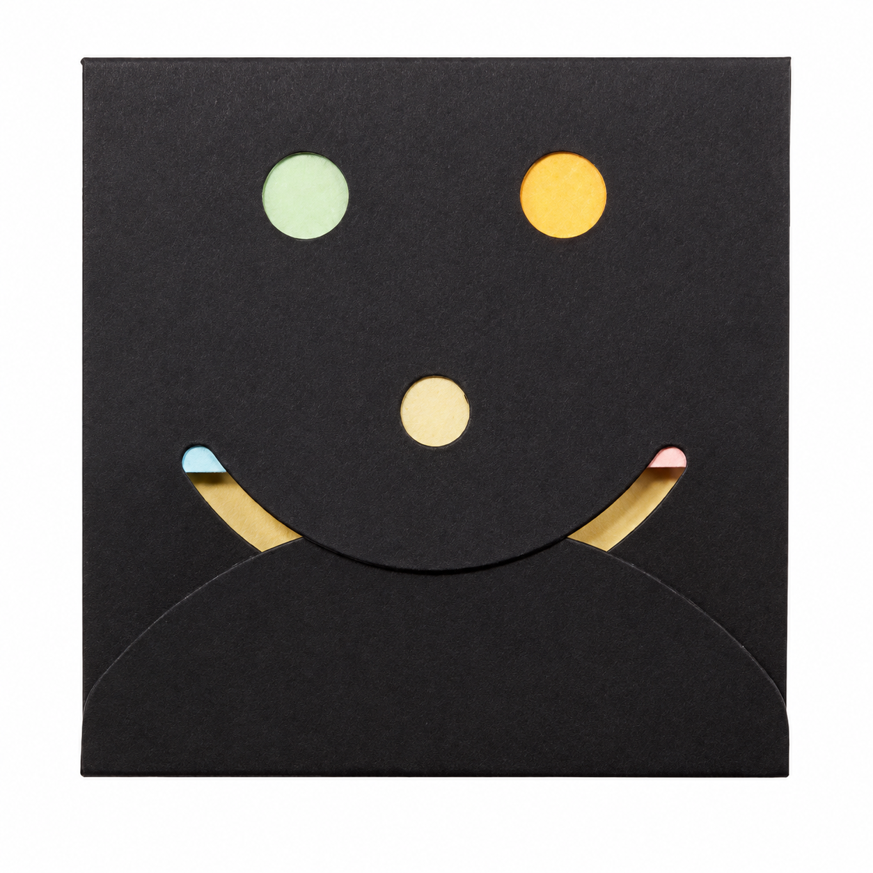 Eco-Friendly Smiley Face Sticky Note Set