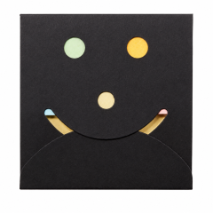 Eco-Friendly Smiley Face Sticky Note Set