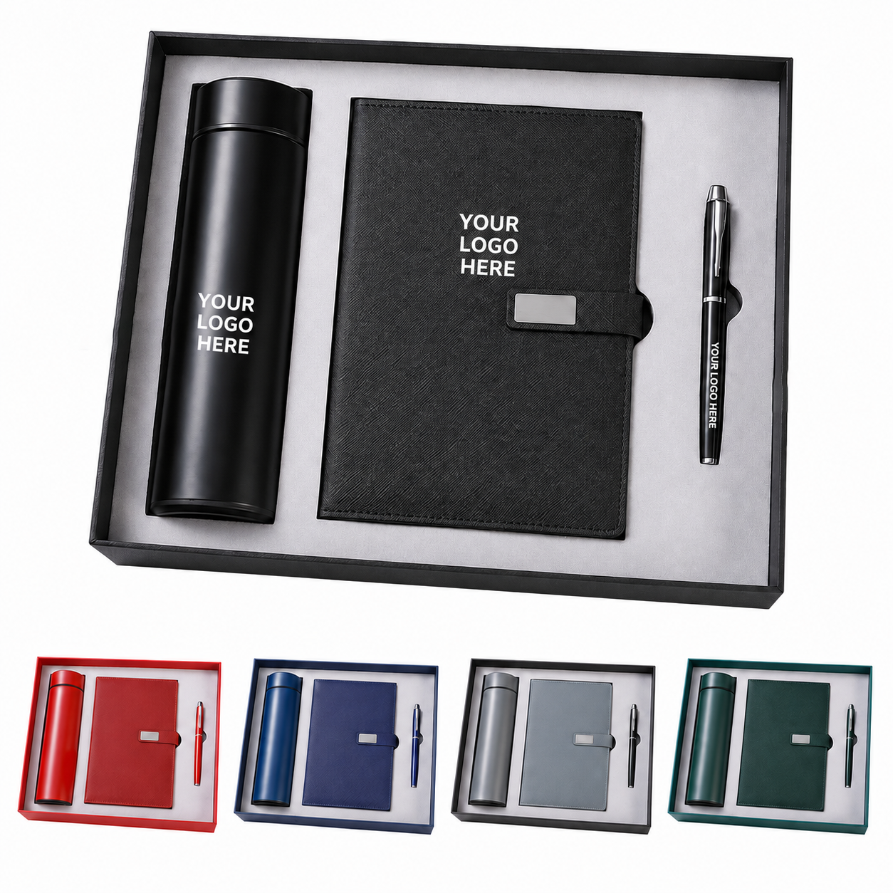 Everyday Office Essentials Tumbler, Journal & Pen Gift Set