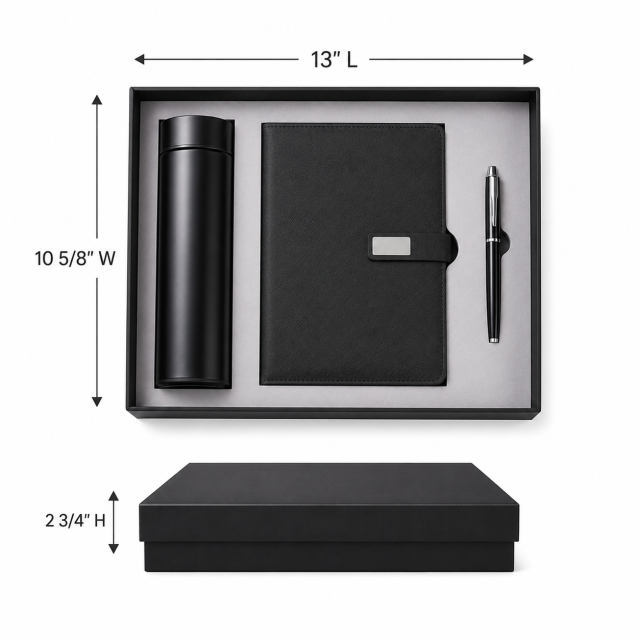 Everyday Office Essentials Tumbler, Journal & Pen Gift Set
