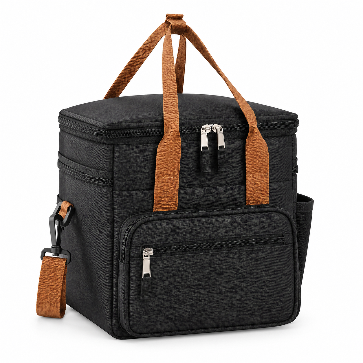 Expandable Double Layer Insulated Lunch Bag