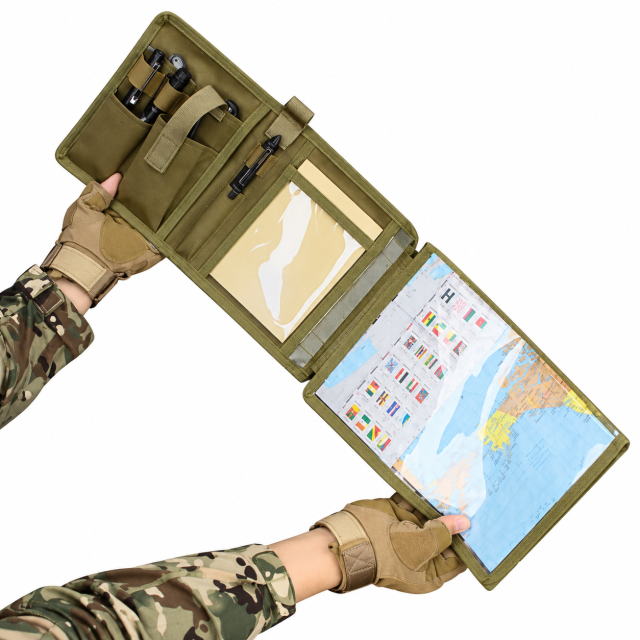 Foldable Canvas Waterproof Map Organizer Case
