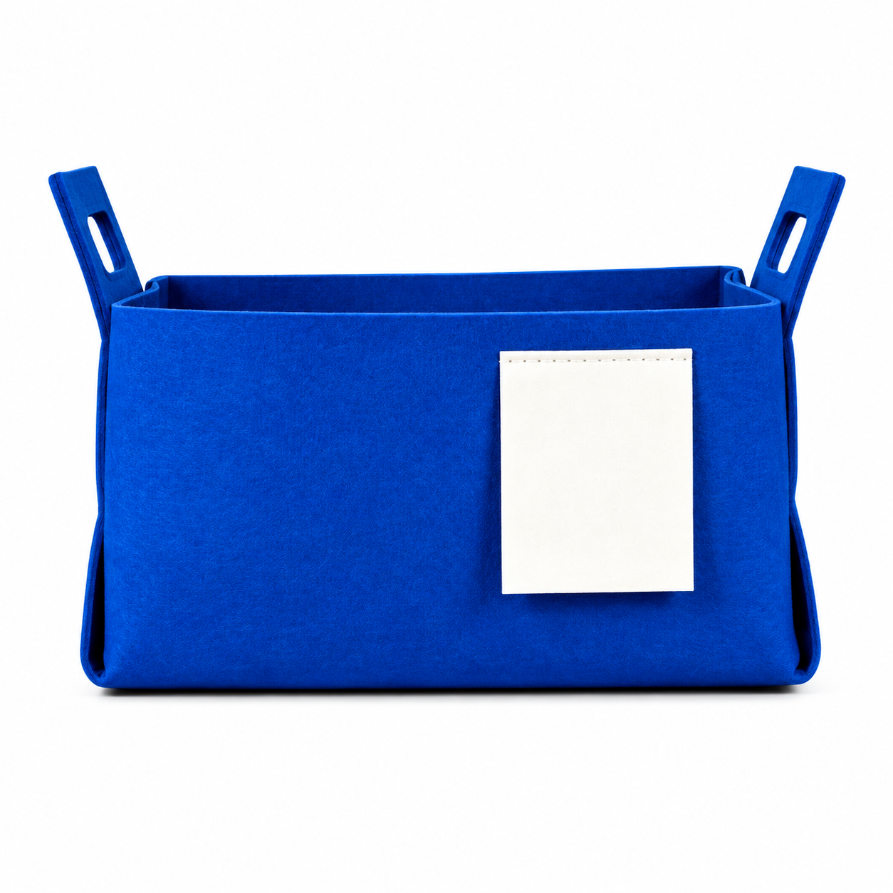 Foldable Felt Storage Basket With Side Handles