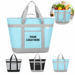 Foldable Insulated 600D Oxford Food Delivery Tote