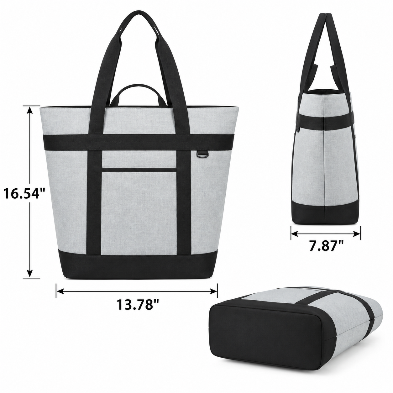 Foldable Insulated 600D Oxford Food Delivery Tote