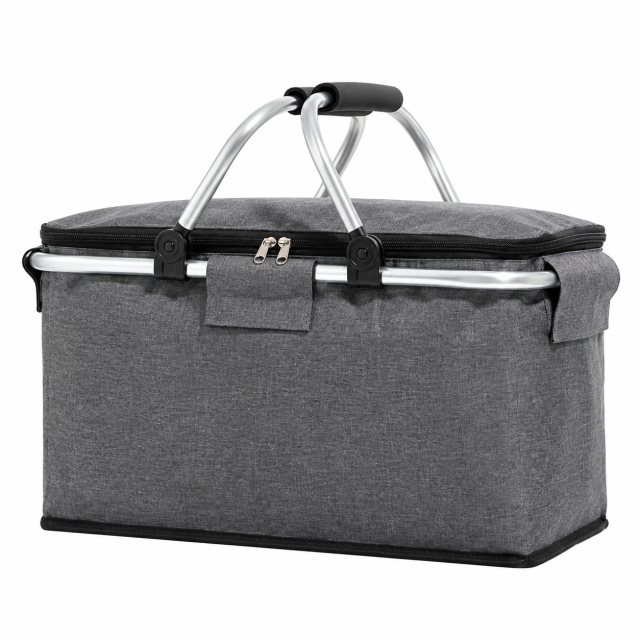 Foldable Oxford Insulated Picnic Cooler Basket